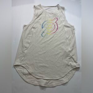 Lululemon Women’s White Peleton Retro Sculpt Tank II Size Small